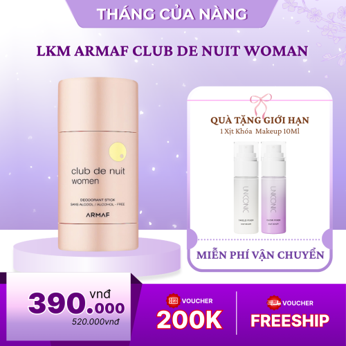 Lăn Khử Mùi Armaf Club De Nuit Woman 75G