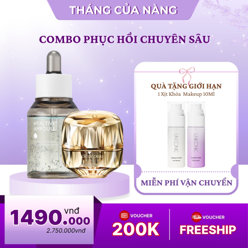 Combo Dưỡng Da​ Phục Hồi Chuyên Sâu