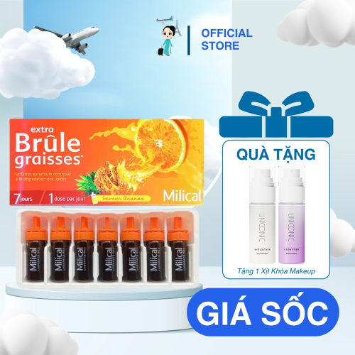 Tinh Chất Detox Giảm Mỡ Cam Dứa Milical Extra Brule Graisses