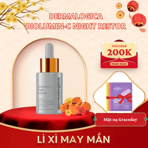 Huyết Thanh Dưỡng Ẩm Dermalogica Biolumin-C Night Restor