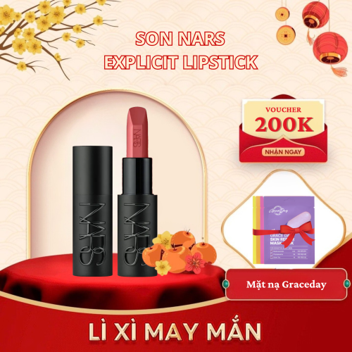 Son Lì Nars Cao Cấp Explicit Lipstick