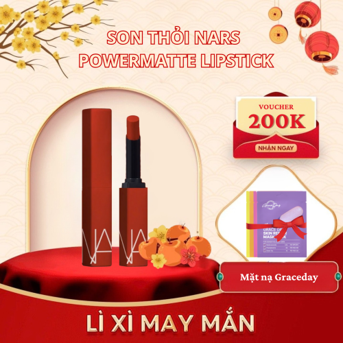Son Thỏi Nars Powermatte Long Lasting Lipstick