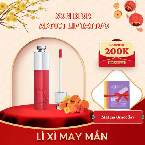 Son Dior Addict Lip Tattoo 661 Natural Hibiscus 6ml