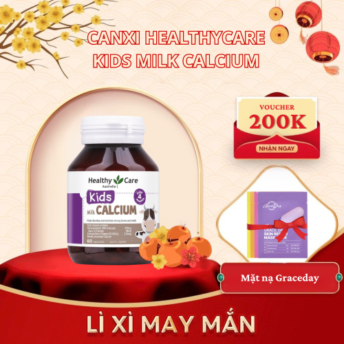 Canxi Healthycare Kids Milk Calcium 60V