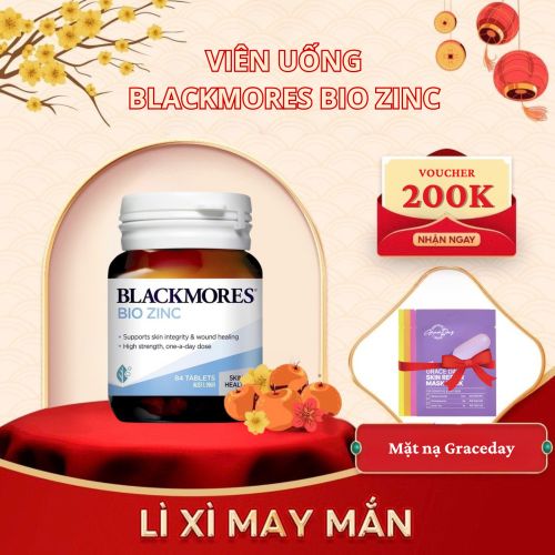 Viên Uống Bổ Sung Kẽm Úc Blackmores Bio Zinc 84 Viên
