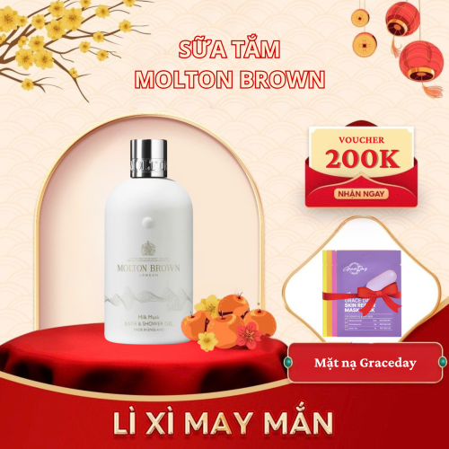 Sữa Tắm Molton Brown Milk Musk Bath & Shower Gel 290ML