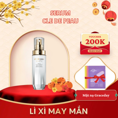 Tinh Chất Hỗ Trợ Sáng Da Serum Elcat Brightening Cle De Peau