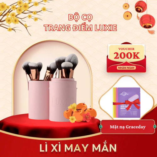 Bộ Cọ Trang Điểm LUXIE 7 Cây