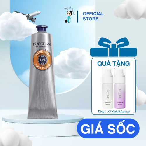 Kem Dưỡng Chân Bơ Đậu Mỡ Shea Butter 15% Foot Cream