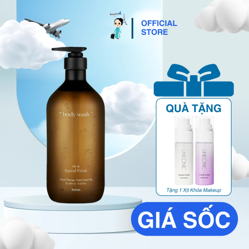Sữa Tắm Hetras Santal Fresh Body Wash 1013Ml