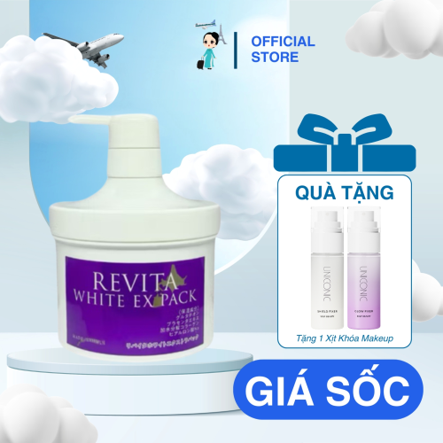 Ủ Dưỡng Trắng Sữa Chua Revita White Expack Tím 500G 
