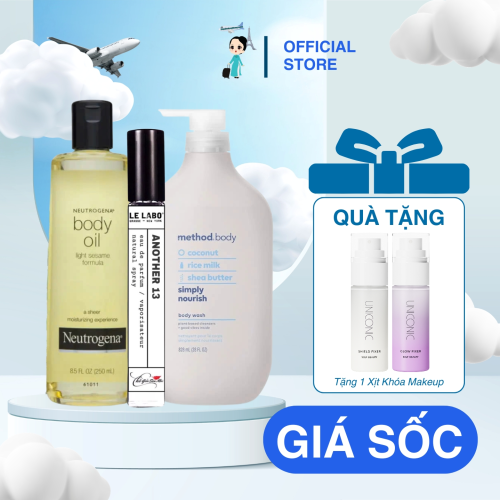 Combo Dưỡng Da Body Mịn Màng