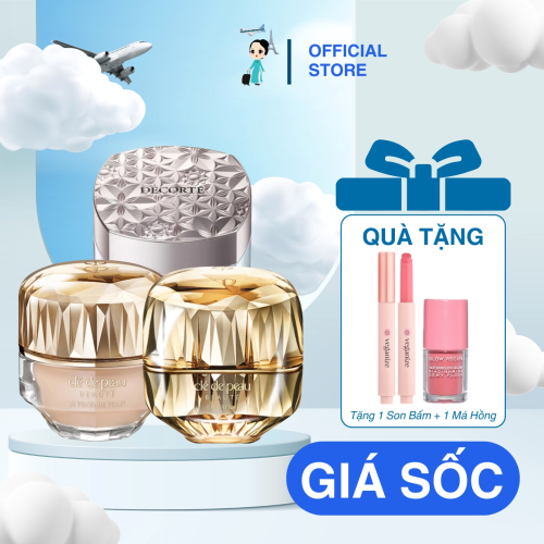 Combo Làm Đẹp Cao Cấp Tặng 1 Son Bấm + 1 Má Hồng