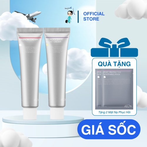Combo Kem Dưỡng Nám Ban Đêm The Illon - Tặng 1 Mặt Nạ Phục Hồi