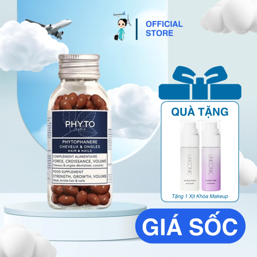Viên Uống Mọc Tóc Phyto Pháp Lọ 120 Viên Mẫu Mới