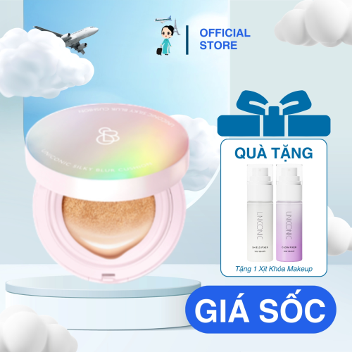 Cushion Dưỡng Ẩm Self Beauty UNICONIC SILKY BLUR SPF 50+, PA+++