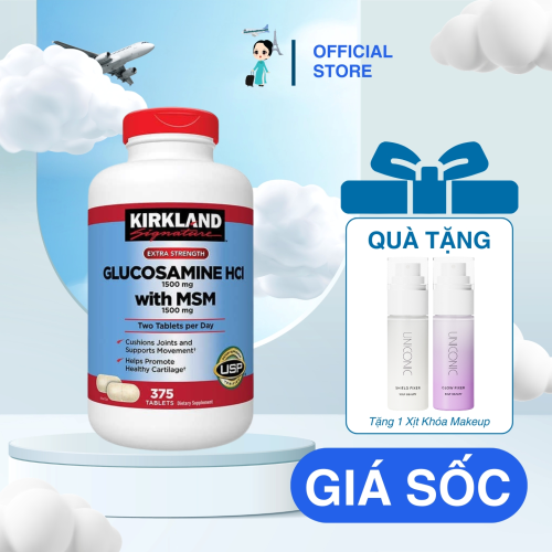 Glucosamine Msm 1500Mg Usa Viên Uống Cải Thiện Vấn Đề Xương Khớp
