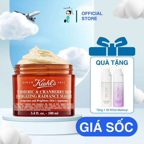 Mặt Nạ Nghệ Việt Quốc Kiehl's Tumeric & Cranberry Seed Radiance Masque