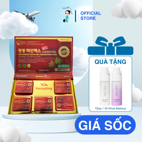 Tinh Dầu Thông Đỏ Kwangdong Hộp 120 Viên