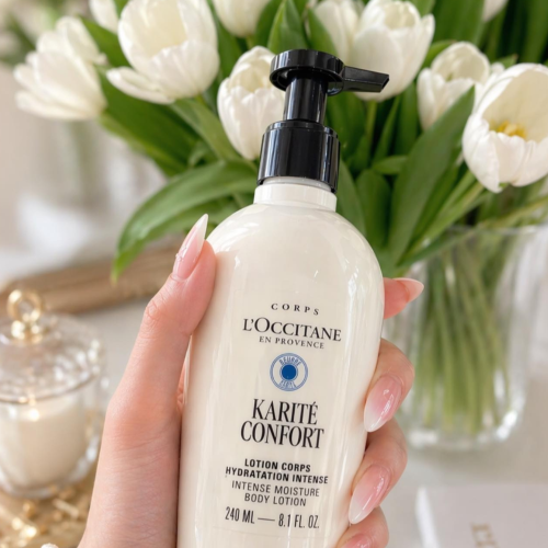 Sữa Dưỡng Thể L'Occitane Moisturizing And Smoothing Almond Milk Veil