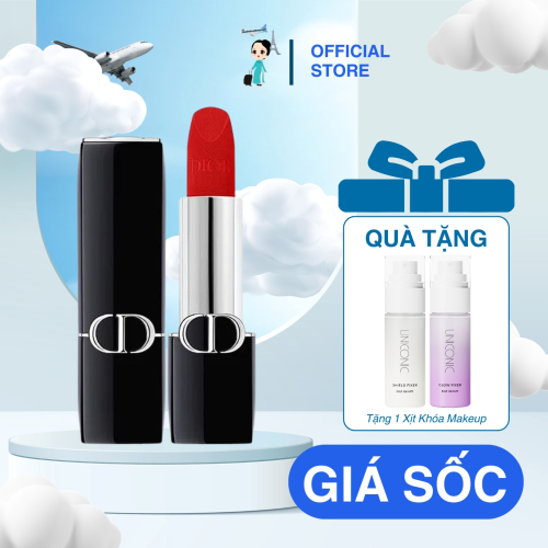 Son Dior Rouge Velvet 999 Mẫu Mới 3.5G