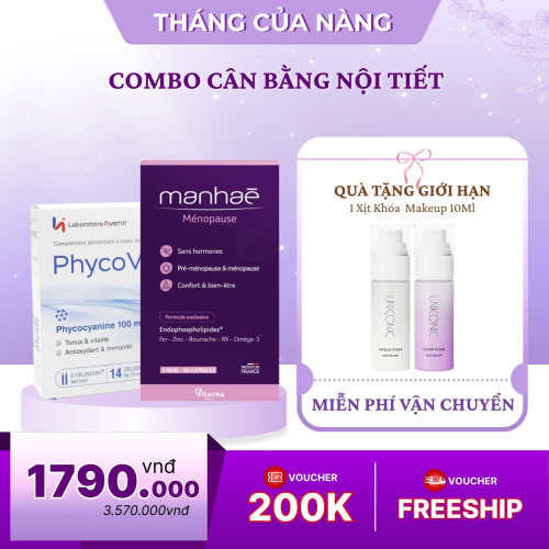 Combo Cân Bằng Nội Tiết Tố Nữ​ Cao Cấp