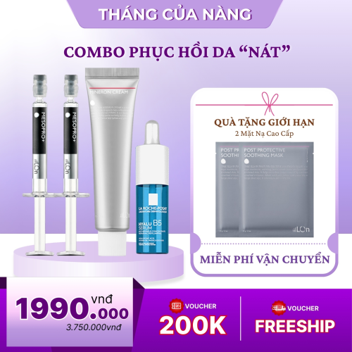 Combo Dưỡng Da Phục Hồi Da 