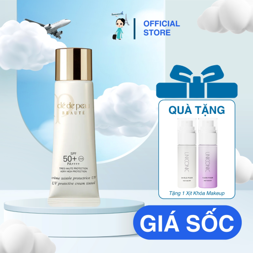 Kem Chống Nắng Cle De Peau Nâng Tone 30Ml Túyp Dài