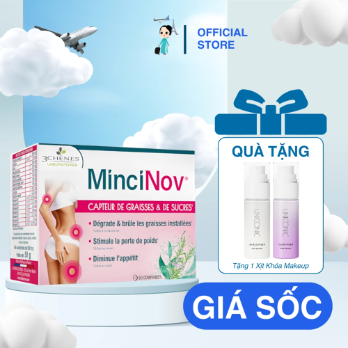 Viên Uống Hỗ Trợ Giảm Cân Minci Nov Pháp Hộp 60 Viên