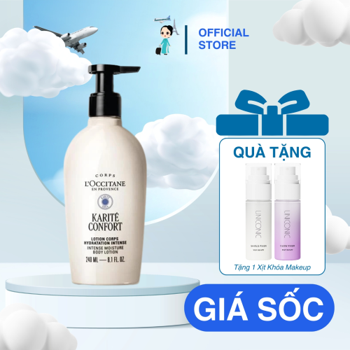 Sữa Dưỡng Thể L'Occitane Moisturizing And Smoothing Almond Milk Veil