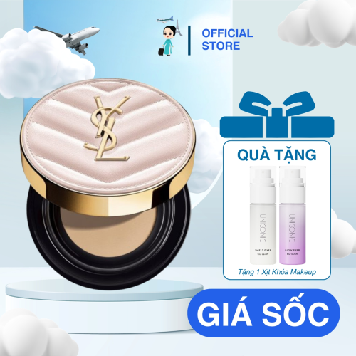 Cushion YSL Cao Cấp Phiên Bản Vỏ Hồng