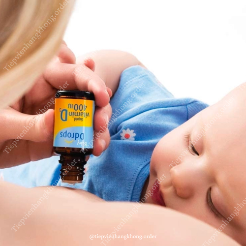 Vitamin D3 Cho Trẻ Sơ Sinh Baby Ddrops 90 Giọt