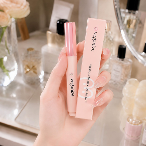Combo Son Bấm Self Beauty Lip Sparkle Balm 2026 + Son Bấm Self Beauty Veganize