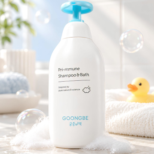 Sữa Tắm Gội Toàn Thân Cho Bé GOONGBE Baby Shampoo & Bath 350ml 