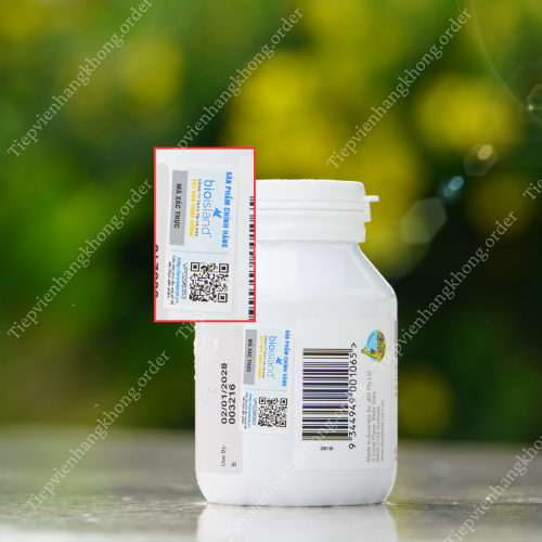 Viên Bổ Sung Kẽm Bioisland Zinc 120 Viên