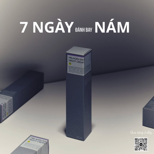 Combo Kem Dưỡng Nám Ban Đêm The Illon - Tặng 1 Mặt Nạ Phục Hồi