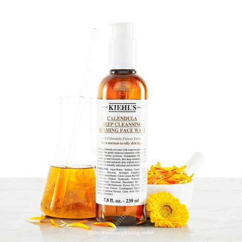 Sữa Rửa Mặt Hoa Cúc Kiehl's Calendula Deep Cleansing Foaming Face Wash