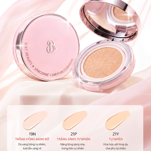 Cushion Self Beauty Premium – Cushion thuần chay cho lớp nền căng bóng chuẩn Hàn