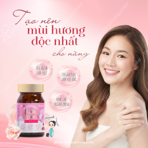 Viên Uống Cân Bằng Nội Tiết Tố Nữ Rose Queen 30 Viên