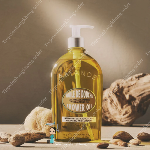 Sữa Tắm Hạnh Nhân L'Occitane  Almond Shower Oil 500ml