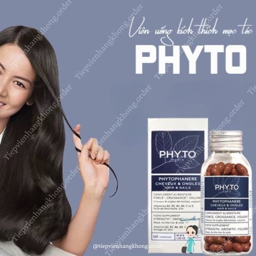 Viên Uống Mọc Tóc Phyto Pháp Lọ 120 Viên Mẫu Mới