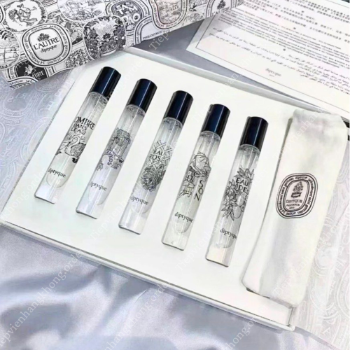 Set Nước Hoa Unisex Diptyque L'art Du Parfum Discovery Set Of 5 EDT (5x7.5ml)