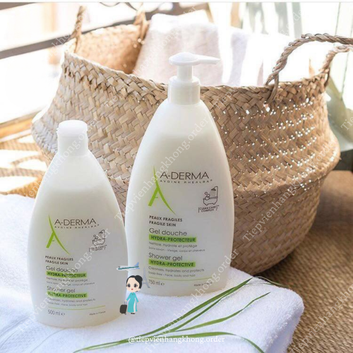 Sữa Tắm Aderma Hỗ Trợ Giảm Mụn Lưng 500Ml