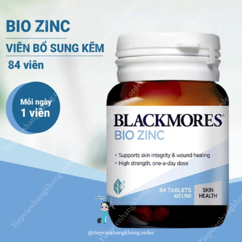 Viên Uống Bổ Sung Kẽm Úc Blackmores Bio Zinc 84 Viên