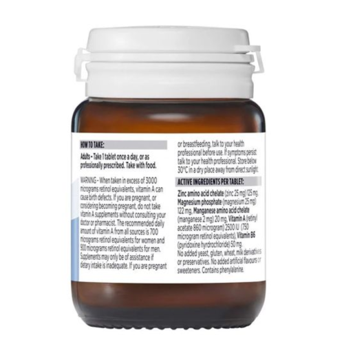 Viên Uống Bổ Sung Kẽm Úc Blackmores Bio Zinc 84 Viên