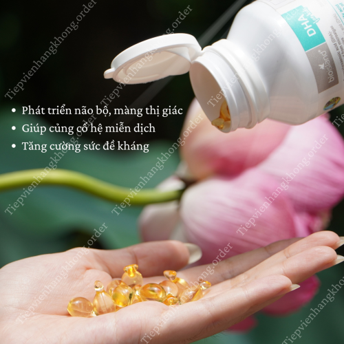 DHA For Kid Bioisland 60 Viên Xanh