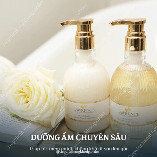 Combo Gội + Xả Lawrence Le Ciel Clarte Nhật Màu Vàng