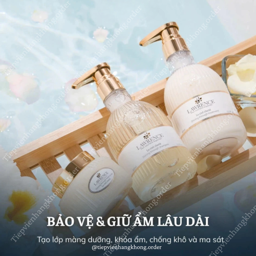 Combo Gội + Xả Lawrence Le Ciel Clarte Nhật Màu Vàng