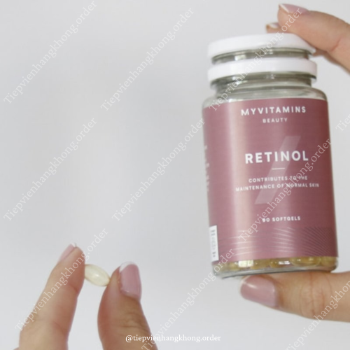 Viên Uống Retinol Myvitamins Beauty Hỗ Trợ Trẻ Hóa Da