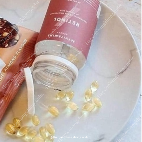 Viên Uống Retinol Myvitamins Beauty Hỗ Trợ Trẻ Hóa Da
